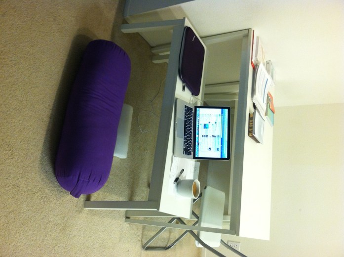 My shape-shifting work space