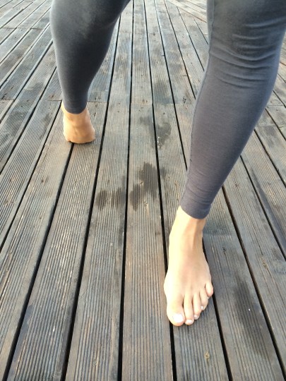 top of the foot stretch