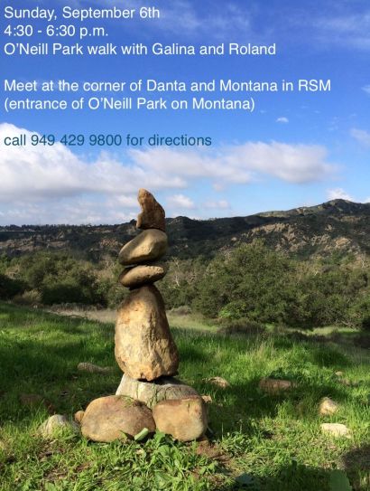 walking group in Rancho Santa Margarita